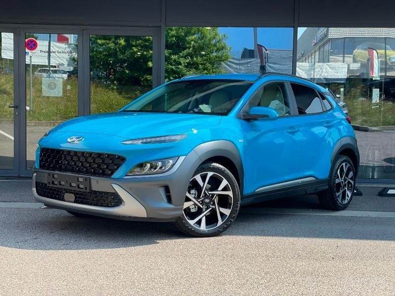 Théobald Occasion HYUNDAI KONA suv électrique bleu